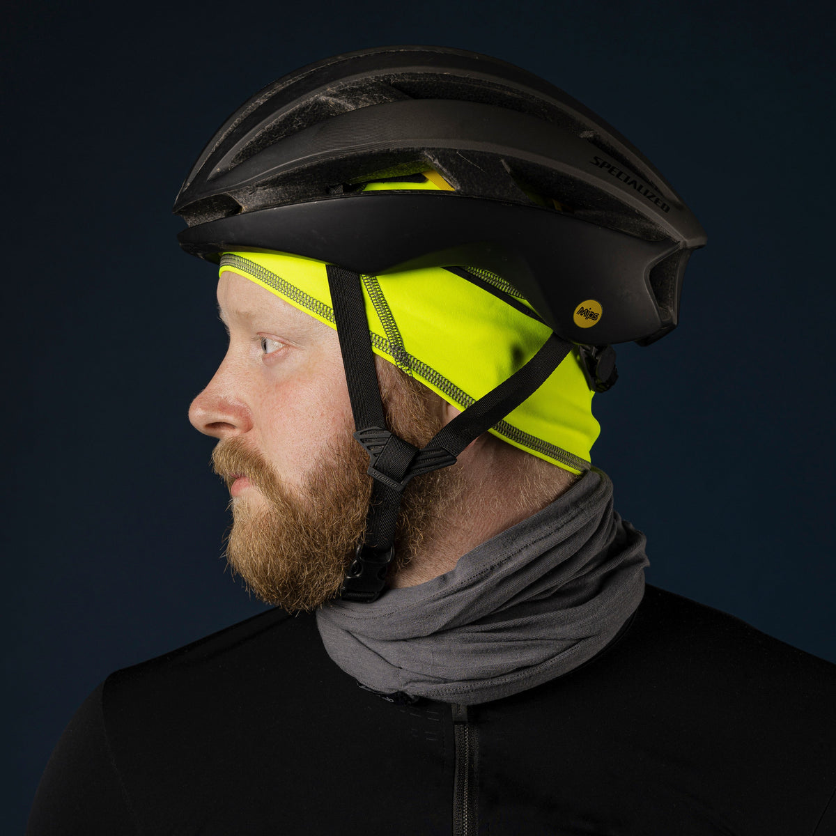 Bonnet Sous Casque GRIPGRAB THERMO HI-VIS SPRING AUTUMN Jaune