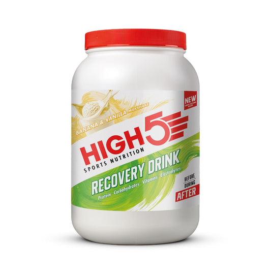 Erholungsgetränk HIGH5 RECOVERY DRINK (1.6kg) Banane Vanille Milchshake