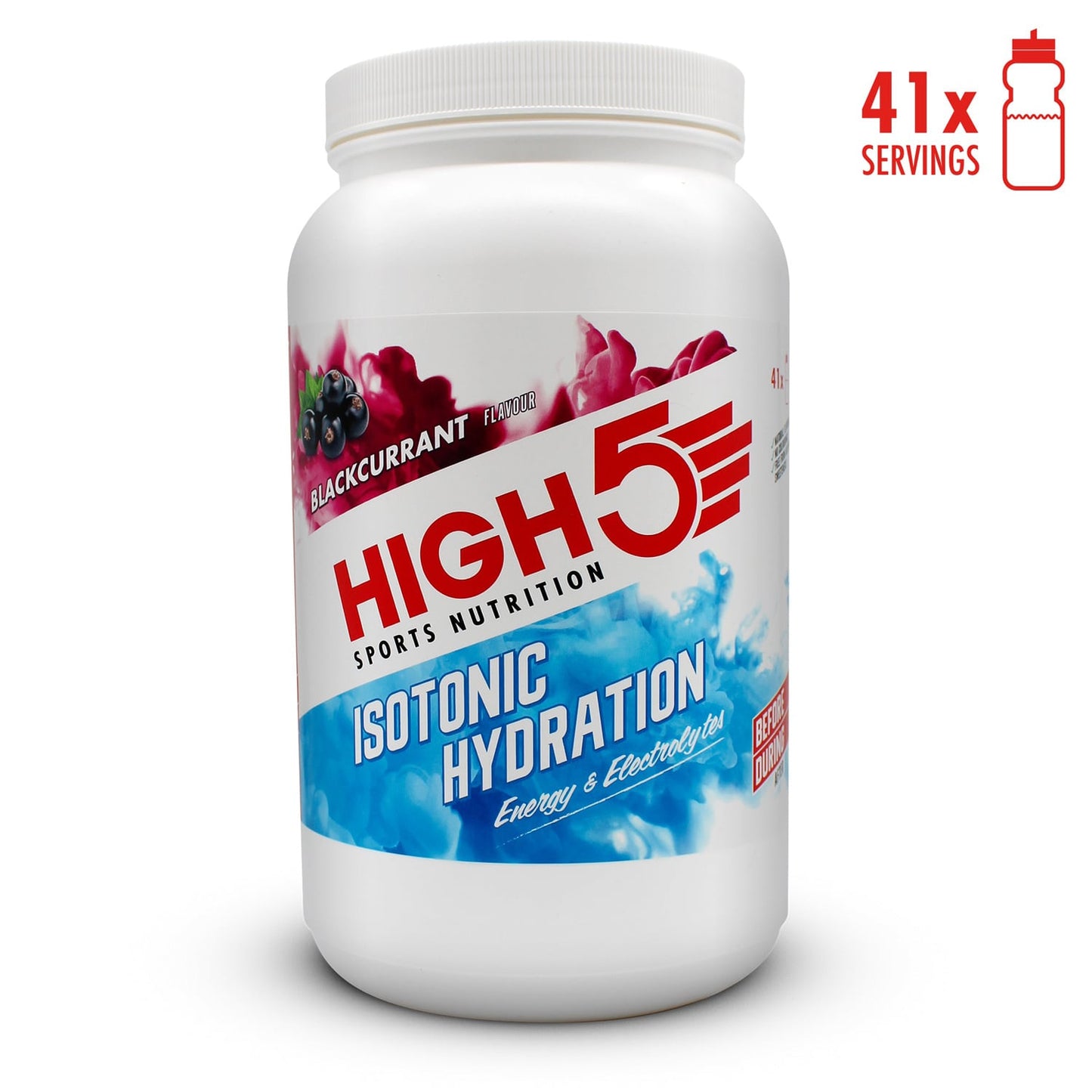 Energiedrink HIGH5 ISOTONIC (1.23kg) Schwarze Johannisbeere