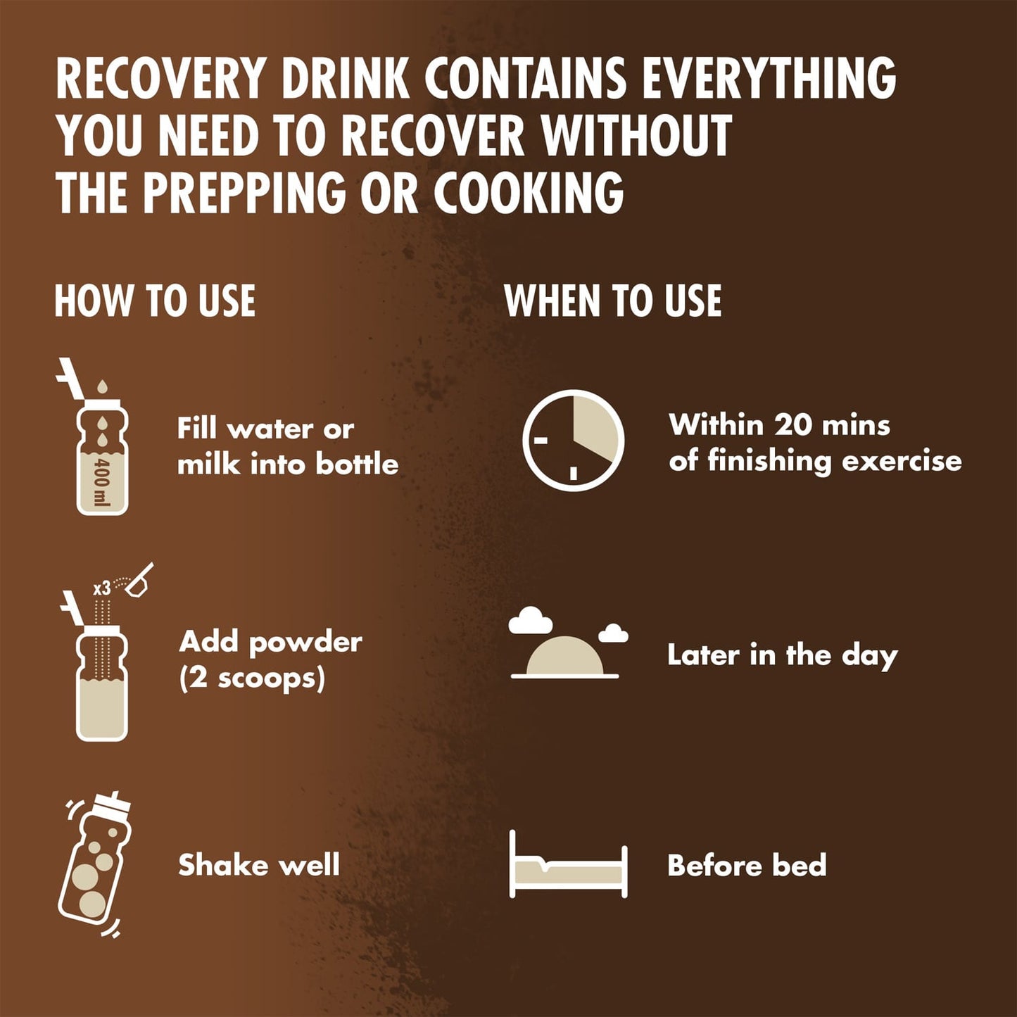 Recovery Drink HIGH5 PLANT-BASED RECOVERY DRINK (1.6kg) Schokolade