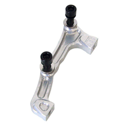 Vorderbrems-Adapter PM / IS FOX 40 HOPE Scheibe 203 mm #HBME Silber