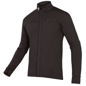 Trikot ENDURA XTRACT ROUBAIX Langarm Schwarz