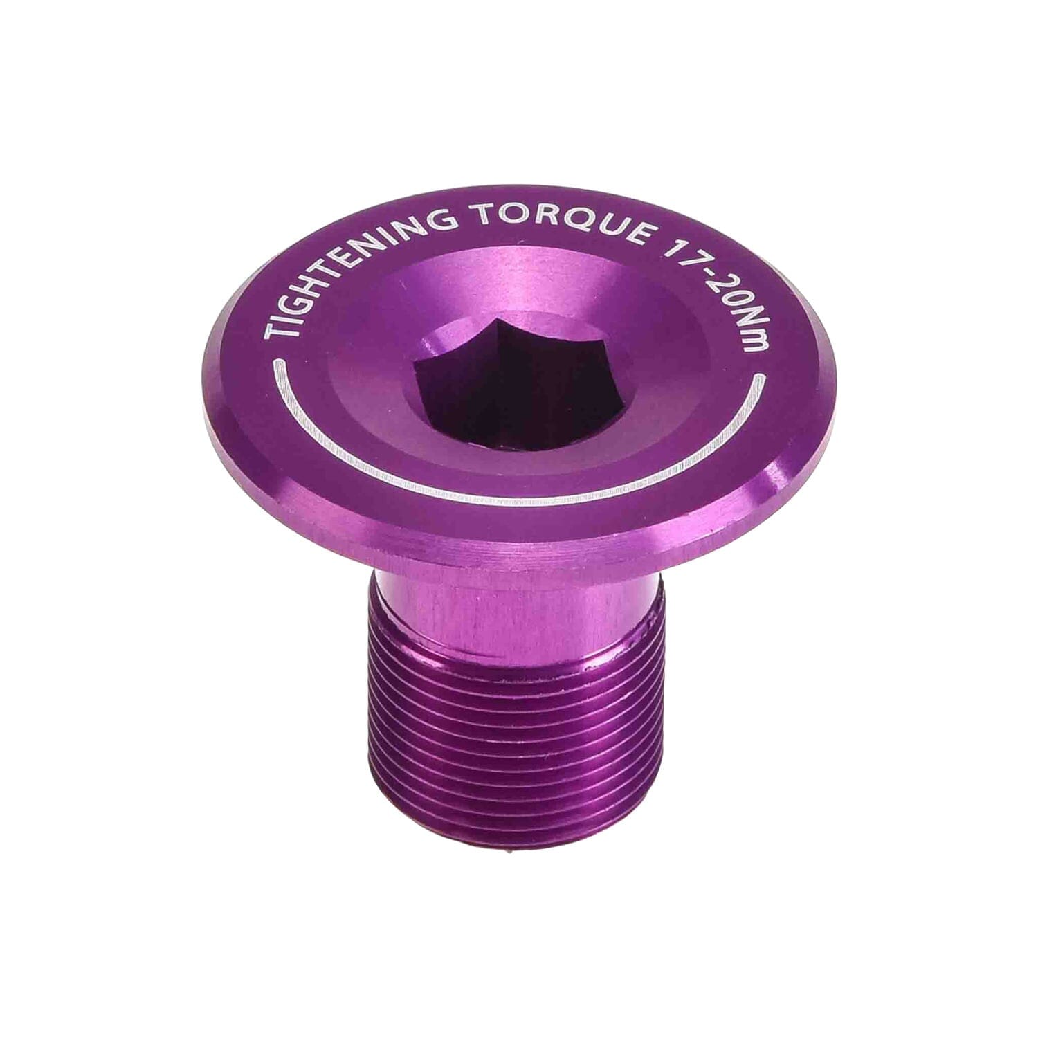 Schraube Tretlagerkappe HOPE Violett