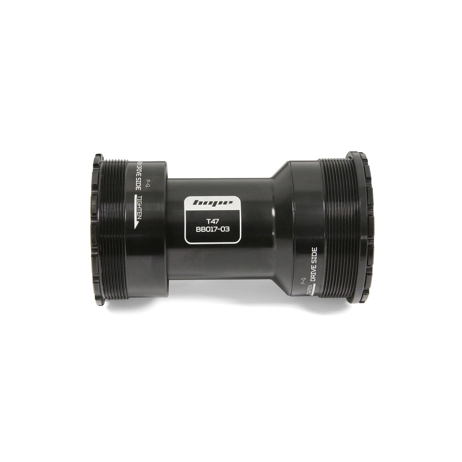 HOPE T47 86/92 mm Pedalbox 30 mm Achse #BBT478630SSN Schwarz