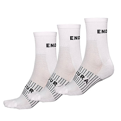 Socken ENDURA COOLMAX 3 Paar Weiß