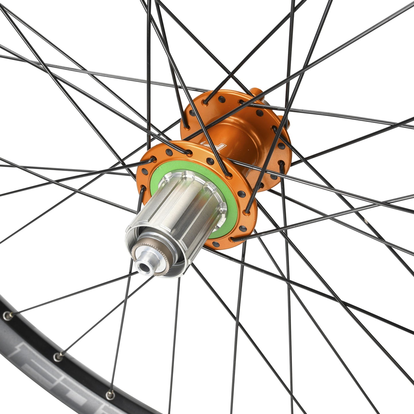 Paar HOPE FORTUS 30 W 29" PRO 5 15X110mm/12x148mm Boost Laufräder Orange