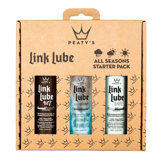 Schmiermittelpaket Alle Bedingungen PEATY'S LINKLUBE ALL SEASONS ( 3 x 60 ml)