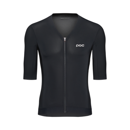 Trikot POC RACEDAY Kurzarm Schwarz