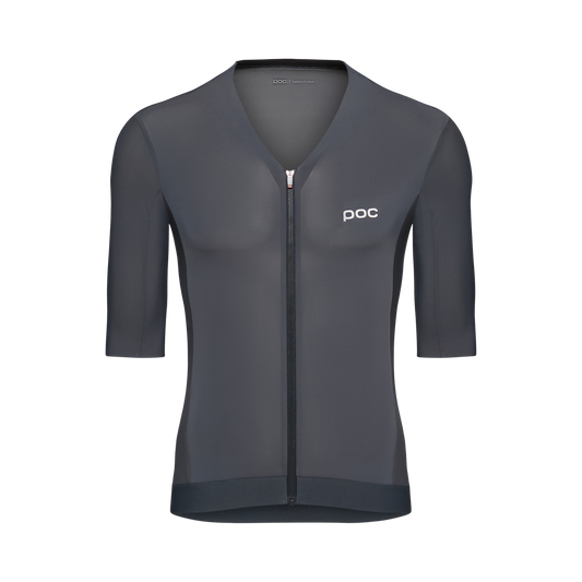 Maillot POC RACEDAY Manches Courtes Gris