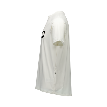 Maillot POC REFORM ENDURO Manches Courtes Blanc