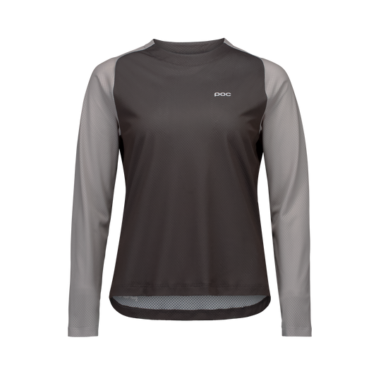 Maillot POC MOTION AIR Manches Longues Femme Gris