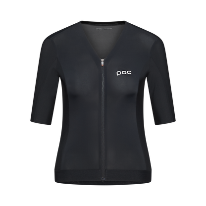 Maillot POC RACEDAY Femme Manches Courtes Noir