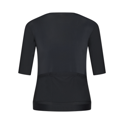 Maillot POC RACEDAY Femme Manches Courtes Noir