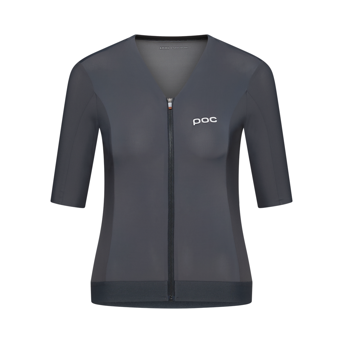 Maillot POC RACEDAY Femme Manches Courtes Gris