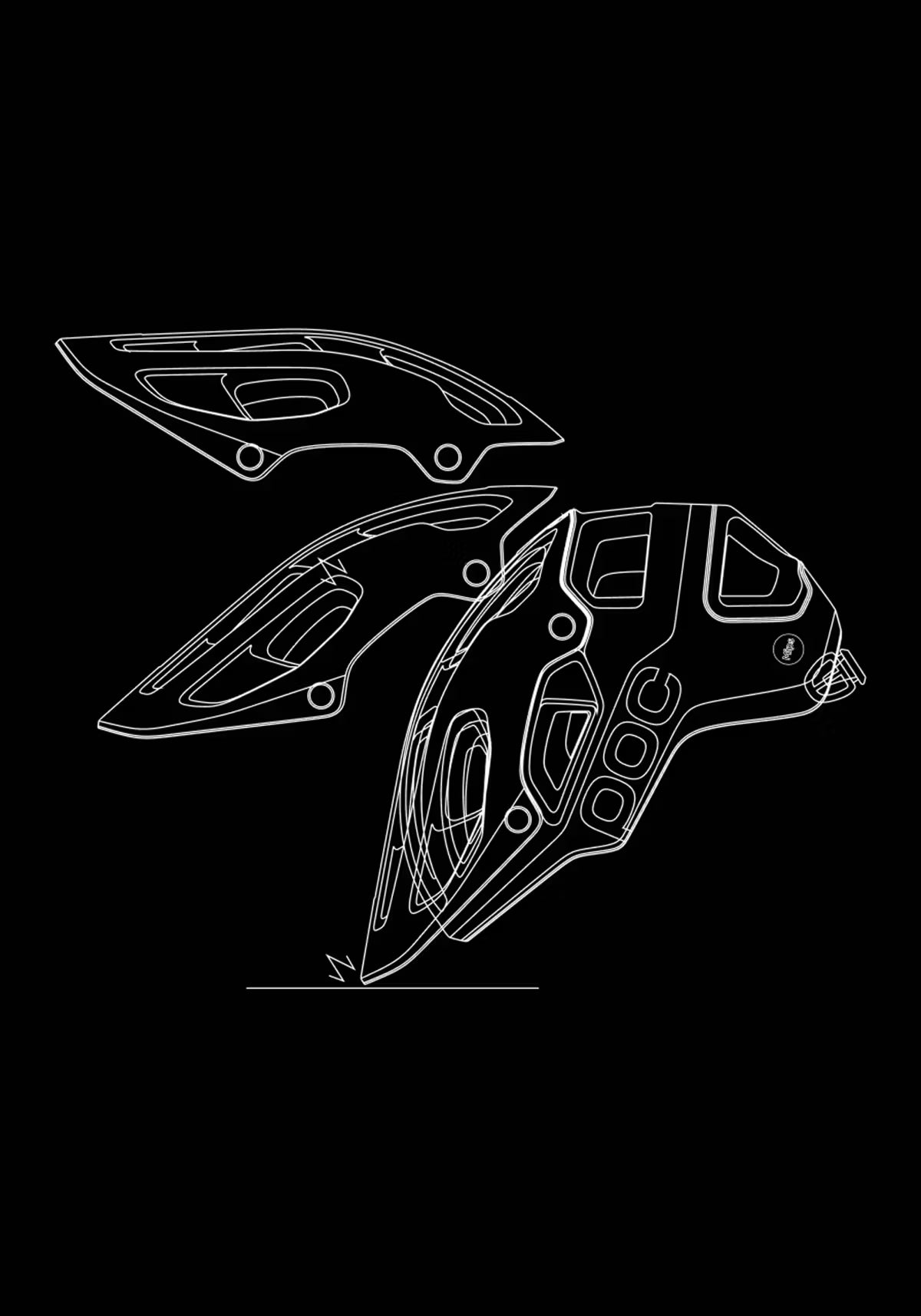 Casque VTT POC CULARIS PURE Gris