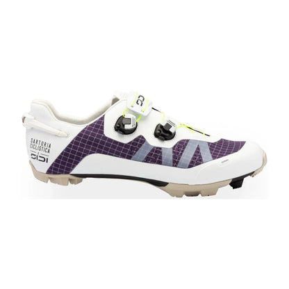 SIDI COFFEE GRINDER 2 XC-/Gravel-MTB-Schuhe Weiß/Violett