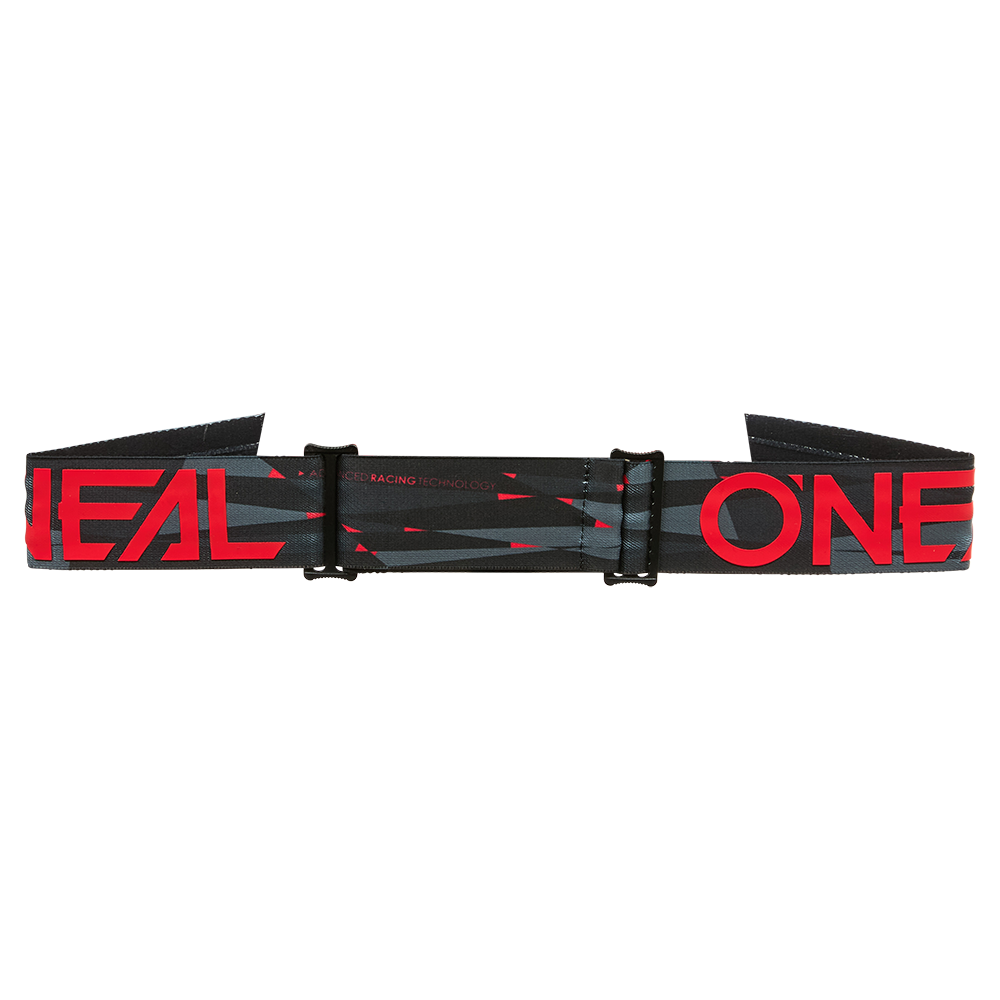 O'NEAL B-33 ICTUS Maske Schwarz/Rot Gray Screen