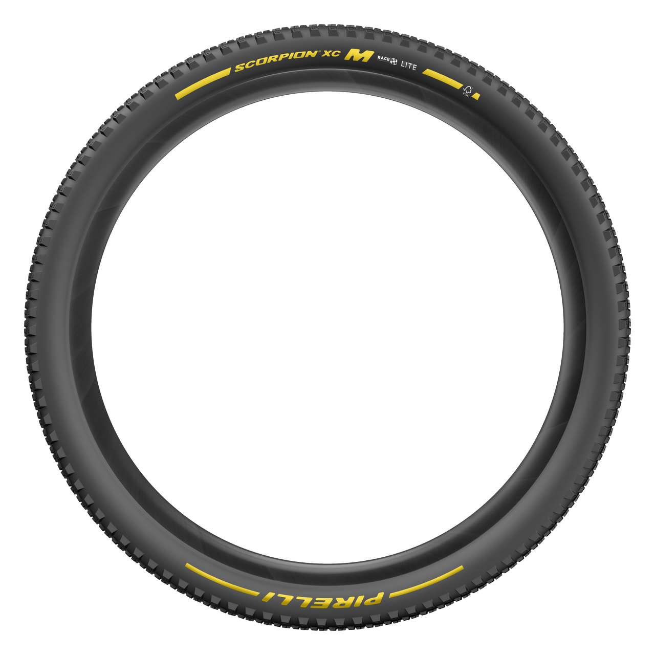 Pneu PIRELLI SCORPION RACE XC M Lite 29x2.40 Tubeless Ready Souple Noir/Jaune Team Edition