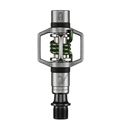Pedale CRANKBROTHERS EGG BEATER 2 Silber / Grün