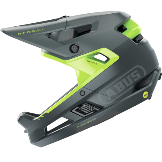 Casque VTT ABUS AIRDROP MIPS Gris/Jaune