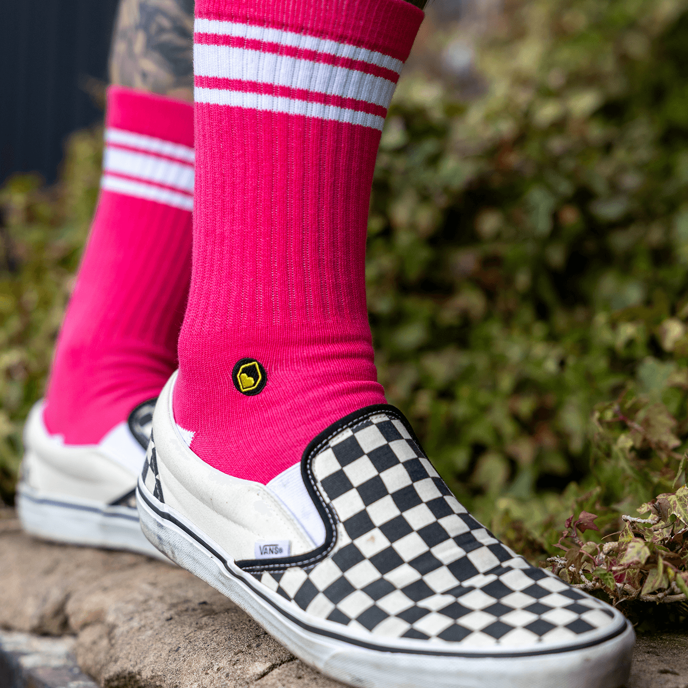 BURGTEC EVERYDAY CREW Socken, Rosa
