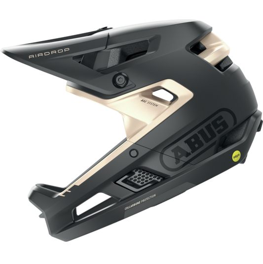 Casque VTT ABUS AIRDROP MIPS Noir/Or