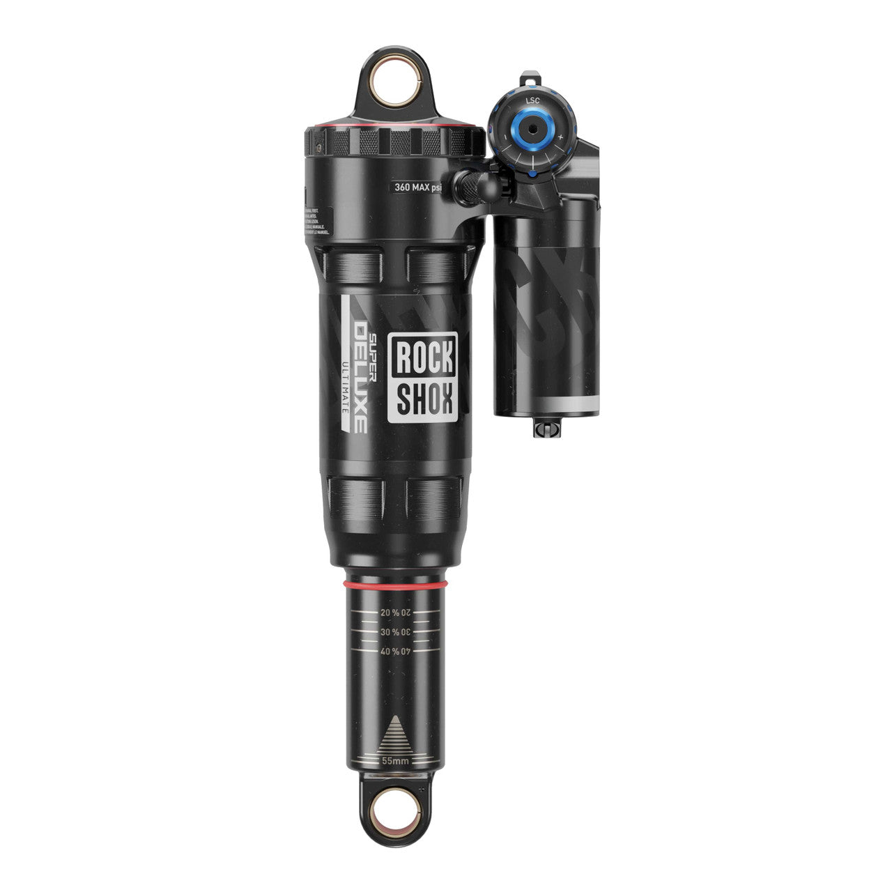 Stoßdämpfer ROCKSHOX SUPER DELUXE ULTIMATE RC2T HBO DEBONAIR+ Linear XL auf Lager für Santa Cruz