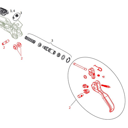 Bremshebel SRAM GUIDE R/RE #11.5018.003.012