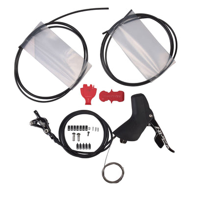 Paar Hebel und Bremssättel SRAM APEX HRD 1x11 Post Mount ohne Scheibe