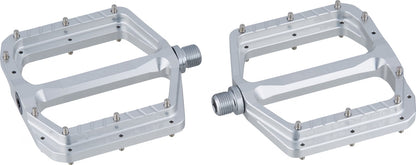 Flat-Pedale BURGTEC PENTHOUSE FLAT MK5 Silber