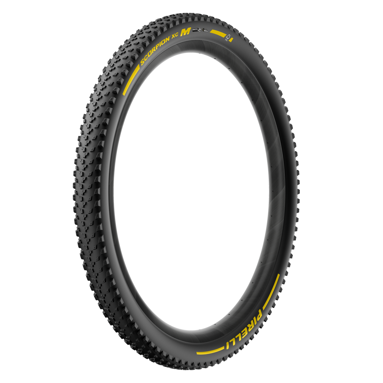 Reifen PIRELLI SCORPION RACE XC M ProWall 29x2.40 Tubeless Ready Weich Gelb Team Edition