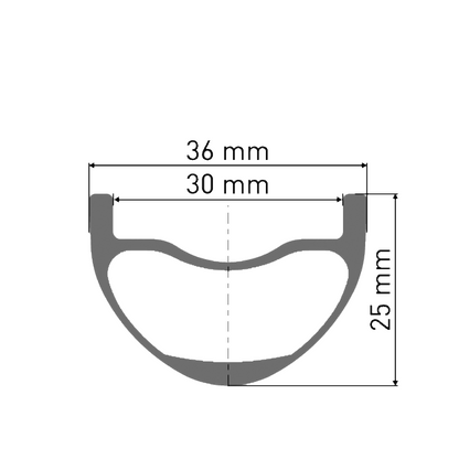 Carbon-Laufradsatz DT SWISS XRC 1501 SPLINE 30mm 29'' 15X110mm/12X148mm Boost
