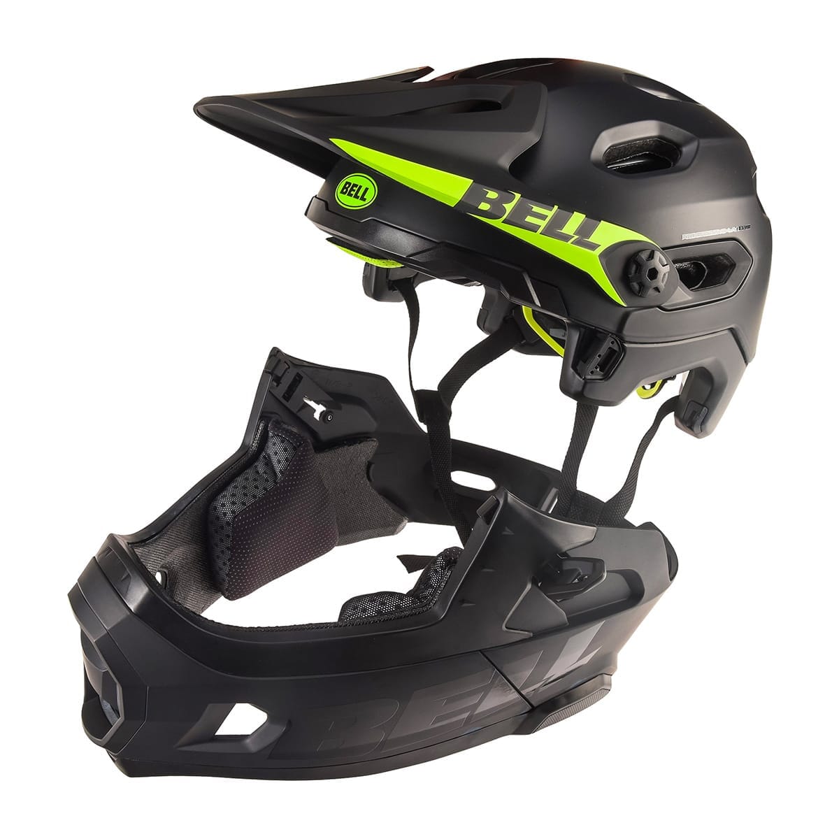 MTB-Helm BELL SUPER DH MIPS Schwarz