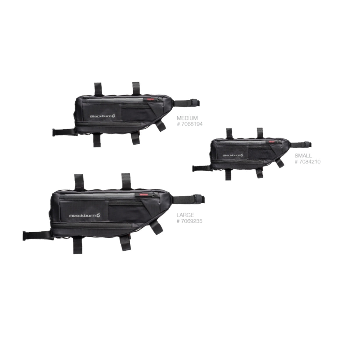 Sacoche de Cadre BLACKBURN OUTPOST 5 L Noir
