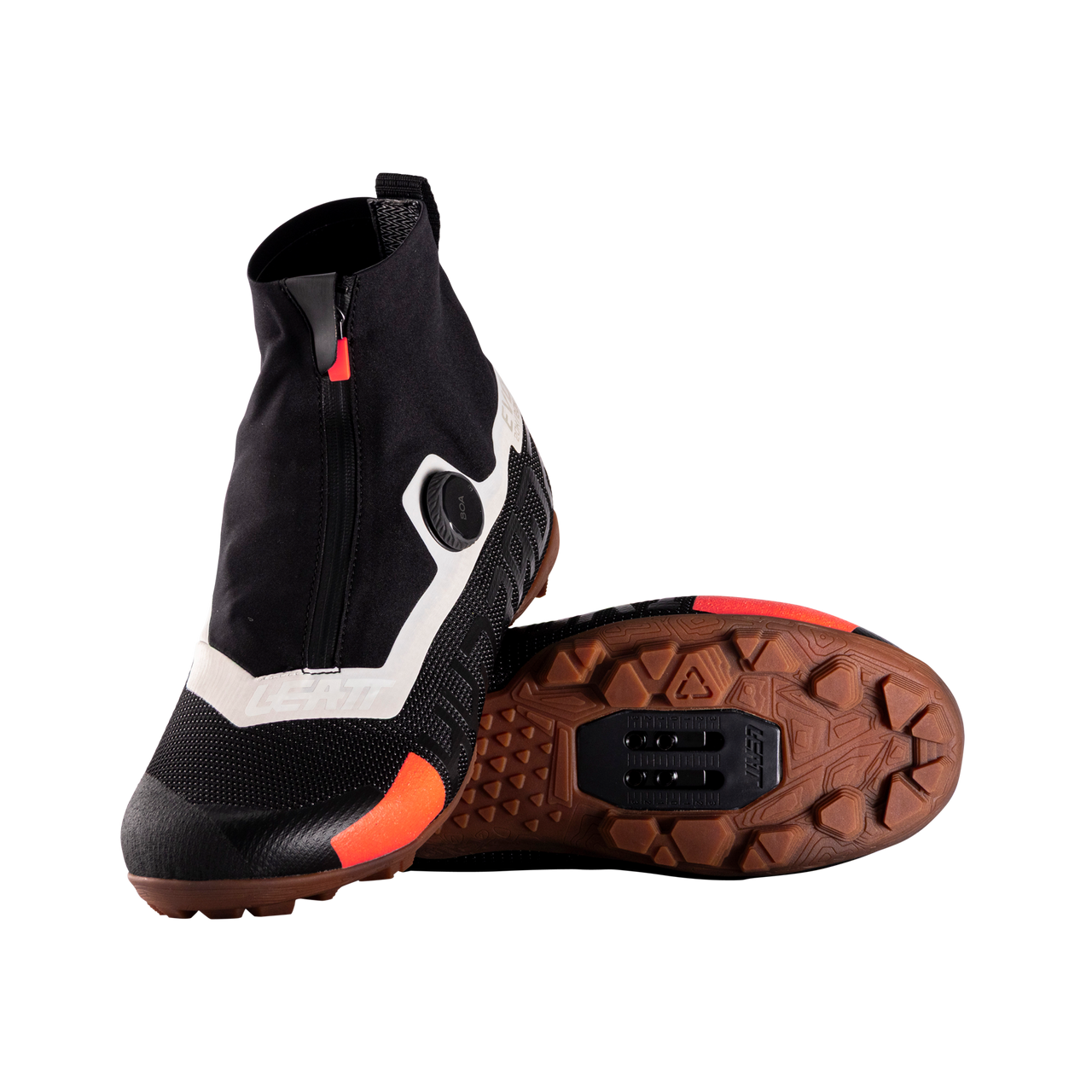 Winter MTB-Schuhe LEATT HYDRADI PRO CLIP 8.0 BOA Schwarz