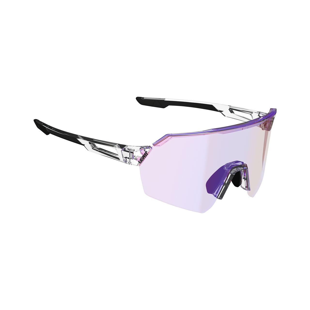 Brille LEATT RIDEVIZ Lite Small Crystal Clear IRIZ CRYZTAL Fuschia 22 VLT