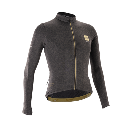 Trikot LEATT MTB ENDURANCE 4.0 Damen Langarm Schwarz