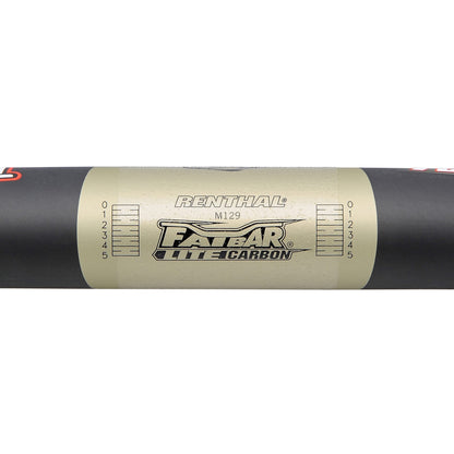 Lenker RENTHAL FATBAR LITE Carbon Rise 20mm 760mm Schwarz