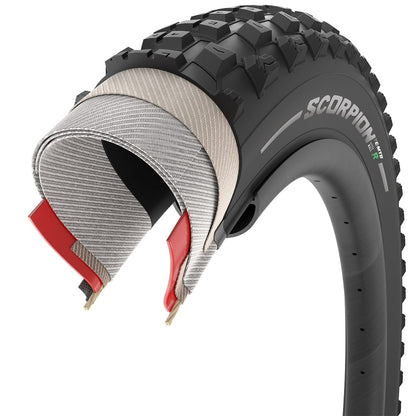 Reifen PIRELLI SCORPION E-MTB R 29x2,60 Smartgrip+ HyperWall Tubeless Ready Flexibel 3873200