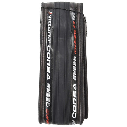 Reifen VITTORIA CORSA SPEED Graphene G2.0 700x23c Tubeless Ready Schwarz
