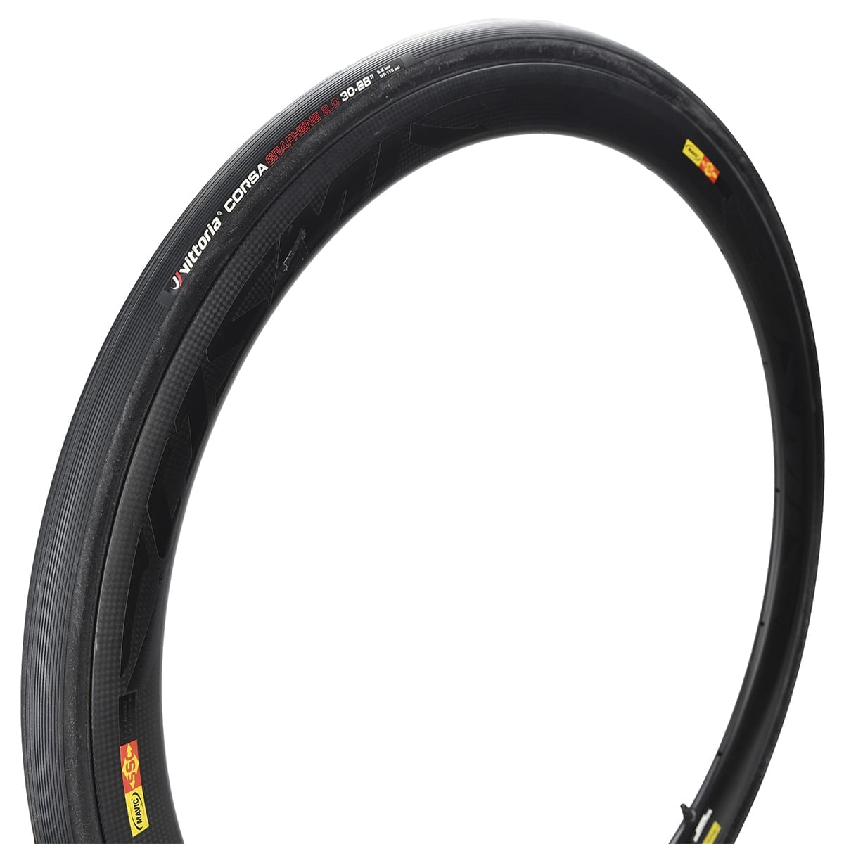 Schlauchreifen VITTORIA CORSA Graphene G2.0 700x30c Schwarz