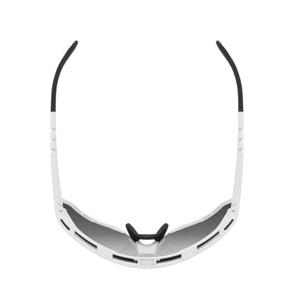 Brille SCICON AEROSHADE Weiß Iridium Blau