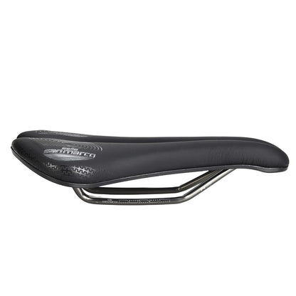 Sattel SELLE SAN MARCO APSIDE SHORT SUPERCOMFORT OPEN-FIT RACING 139mm Mangan-Streben