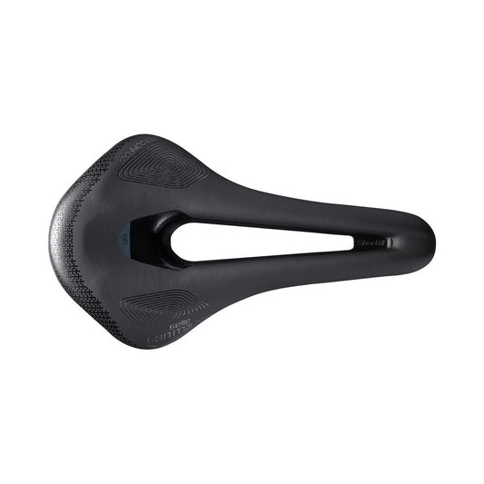 Sattel SAN MARCO SHORTFIT 2.0 SUPERCOMFORT OPEN-FIT RACING S3 Breite 140mm Schienen Stahl Xsilite