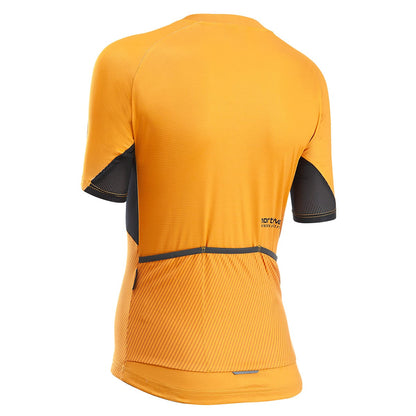 Trikot NORTHWAVE FORCE EVO Damen Kurzarm Orange
