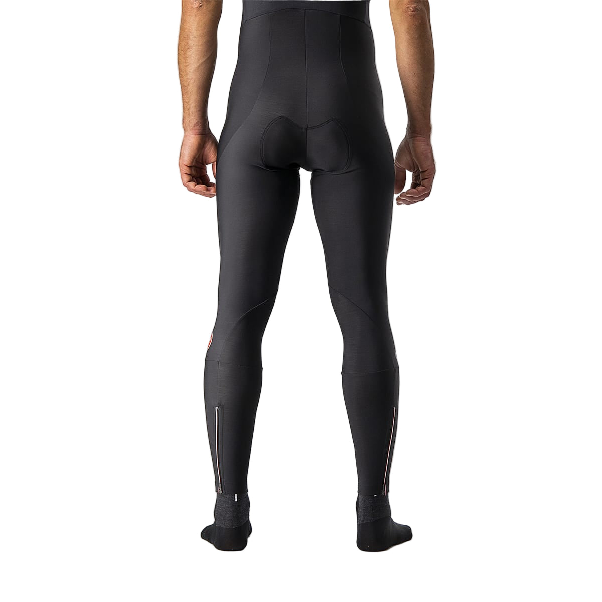 CASTELLI ENTRATA Lange Trägerhose Schwarz