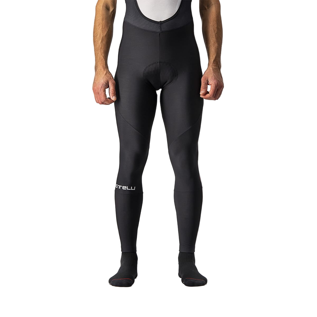 CASTELLI ENTRATA Lange Trägerhose Schwarz