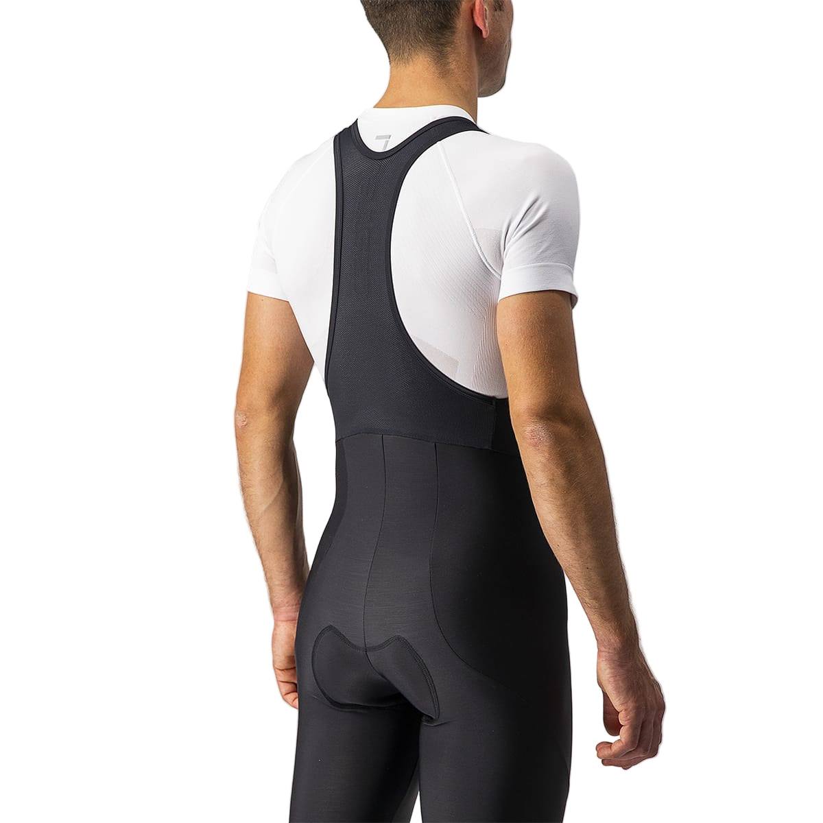 CASTELLI ENTRATA Lange Trägerhose Schwarz