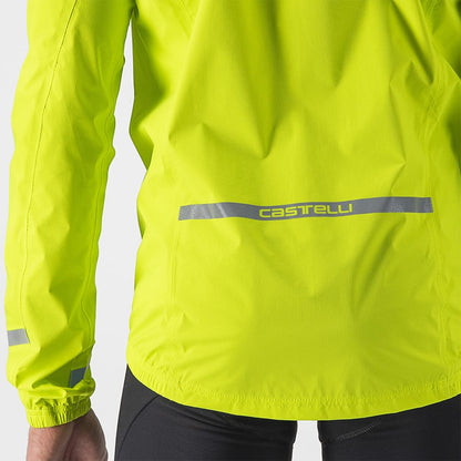 Jacke CASTELLI EMERGENCY 2 RAIN Gelb