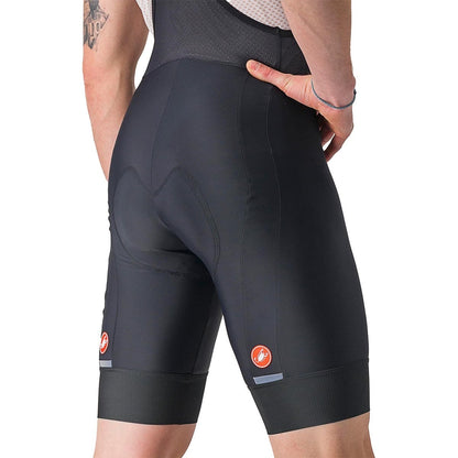Trägerhose Kurz mit Trägern CASTELLI ENTRATA 2 Schwarz